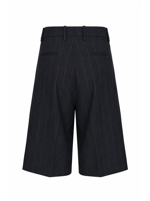 Bermuda Effie in lino gessato Tagliatore | B-EFFIE 340350 EB990387